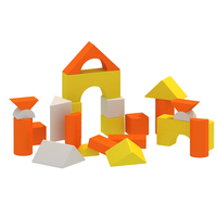 Boîte de jeux souples pour enfants, bloc d'intérieur, jeu super doux, pièces