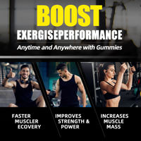 Créatine Monohydrate Pré-Entraînement : Complément Nutritionnel Sportif en Gros, Formule Efficace, Vente Chaude, Gummies à la Créatine