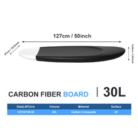 Planche de surf hydrofoil en fibre de carbone préimprégnée pour le foil prone, compatible Takuma