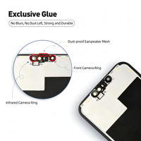 Écran OLED souple pour iPhone X XS Max 11 12 13 14 15 Pro Max Series – Remplacement d'écran de qualité originale avec numériseur tactile