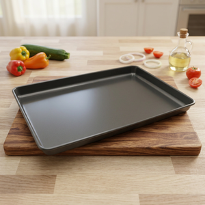 Plaque à pâtisserie 10x15 pouces, matériau robuste avec revêtement antiadhésif durable pour la cuisson multifonctionnelle - Product Image 3