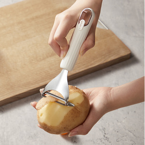 HeDou Stainless Steel Peeler 2 Pieces ABS Handle Kitchen Fruit Vegetable Tool - Product Image 4