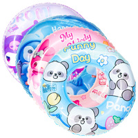 Bouée de natation pour enfants de trois ans, pour filles et garçons, bébé, gonflable, dessin animé, épaissi, protection environnementale, PVC