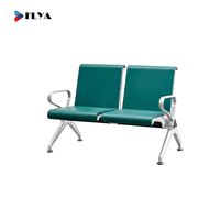 Chaise d'attente FLYA 1 à 5 places pour aéroport, hôpital, gare ferroviaire / Chaise de visiteur pour espaces publics