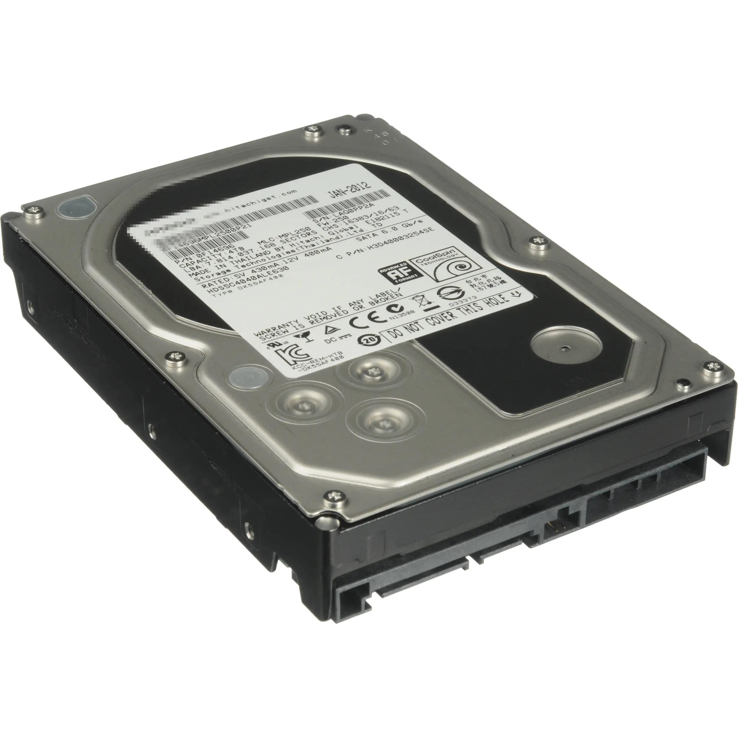 Hard Disk Drives - HDD 40EZRZ 4TB SATA 6 Gb/s 64 MB Cache 3.5 inches