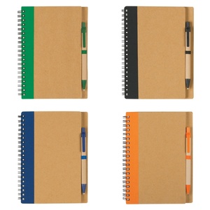 Cuadernos Espiral con Tapa Blanda A5, Diseño de Espiral Publicitario <span class=keywords><strong>para</strong></span> Oficina, Negocios y <span class=keywords><strong>Estudiantes</strong></span>, Estilo Impreso, Gran Venta - Product Image 1