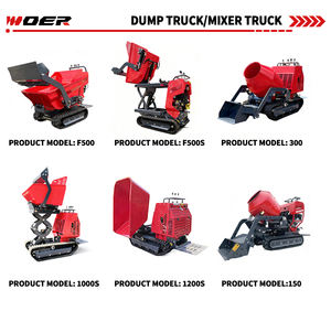 Woer kualitas terbaik 500kg pemuatan sendiri semua medan hidrolik Mini dilacak <span class=keywords><strong>Dumper</strong></span> gratis pengiriman dari pemasok Cina - Product Image 2