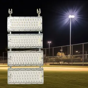 Lampu tahan air led 600W 220V, lampu lapangan tenis pantai untuk taman luar ruangan