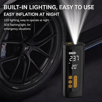 Gonfleur de pneus portable 7,4 V avec manomètre numérique, pompe à air ABS monocylindre pour produits gonflables