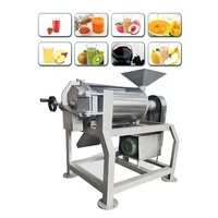 Industriële fruitpulp-extractiemachine, fruitpelschilmachine met ontpitting en pulping voor fruitpulp