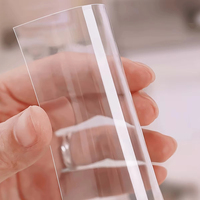 Personnalisé Transparent Durable PET Mat Étui Protecteur pour Cartes à Collectionner Sûres Scellables Manchons Emballage Lait Gelée Autres Produits