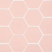 Style classique moderne hexagone mat petits copeaux carreaux de mosaïque verre blanc recyclé mur intérieur salon Texture en gros