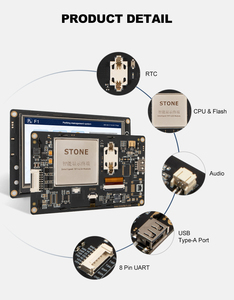Stenen 4.<span class=keywords><strong>3</strong></span> Inch Tft Lcd-Scherm <span class=keywords><strong>Module</strong></span> Met 480*272 Resolutie <span class=keywords><strong>Ttl</strong></span> Communicatie Hmi Capacitief Touchscreen - Product Image 2