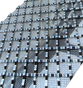 Maille de fil métallique tissée en acier inoxydable de qualité supérieure avec des trous en forme de diamant - Insert décoratif pour la conception de maisons modernes et les meubles de luxe - Product Image 4