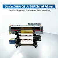 Impresora UV DTF de rollo a rollo de 60 cm: Solución integral para revendedores, máquina de pegatinas de transferencia UV para sustratos de vidrio y metal