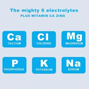 6 Elektrolit Esensial Suplemen Kesehatan Multifungsi OEM Label Pribadi Suplemen Herbal dengan Buah Asli <span class=keywords><strong>Keto</strong></span> & Vitamin C - Product Image 3