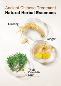 OEM ekstrak jahe profesional perawatan rambut Herbal Anti rontok merangsang Serum penumbuh rambut sampo Set Perawatan Rambut - Product Image 4