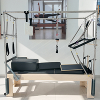 Table de Pilates Cadillac professionnelle avec trapèze intégré pour l'entraînement de la force du tronc à domicile et en studio