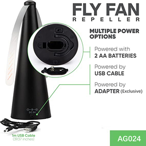 Lame olografiche per ventilatori da tavolo da esterno repellente per insetti repellenti per cena a casa falene a batteria trappole allo stato solido - Product Image 4