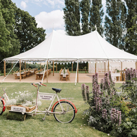 Tente de mariage extérieure pour événements, Tentes pour événements, Tentes de réception à poteaux hauts pour mariages à vendre, Tente de festival avec parois latérales