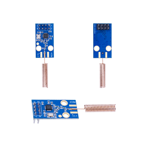 CC1101 433 МГц Беспроводная модульная катушечная антенна 2500 NRF расстояние передачи плата OOK ASK MSK модуляция программируемое управление - Product Image 2