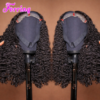 Wig Keriting Burma Mentah India, Wig Frontal Lace HD Penuh 30 Inch Grosir, Wig Rambut Manusia Virgin Peru Mentah 12A Tanpa Lem