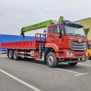 Fournisseur d'usine HOWO NX Camion grue à flèche 14 tonnes 16 tonnes 6x4, camion grue à flèche droite monté sur camion à vendre - Product Image 2