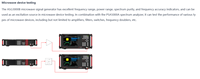 Générateur de signaux micro-ondes Jiujin ASG3000B avec plage de fréquences de 8 kHz à 50 GHz