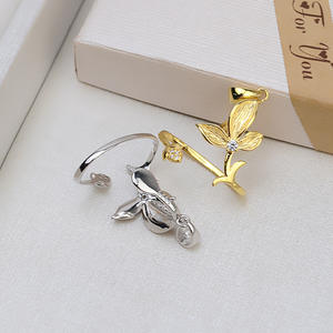 Collar de Perlas con Colgante de Mariposa Barroca en Plata S925 Hecho a Mano por Wenchi, Componentes de Joyería DIY para Mujer - Product Image 4