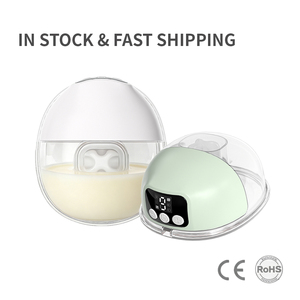 Pompe à lait électrique portable mains libres automatique en silicone PP sans BPA pour bébé, modèle 2026, vente en gros - Product Image 1