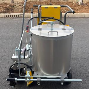 Handgeführte Thermoplastische Straßenmarkierungsmaschine Kleine Thermoplastische Farb-Heißschmelz-Estrichmaschine - Product Image 4