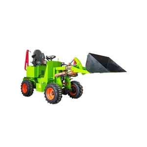 Yükleyici kaya Mini traktör ön uç tipi kürek yükleyici ile çiftlik traktörü