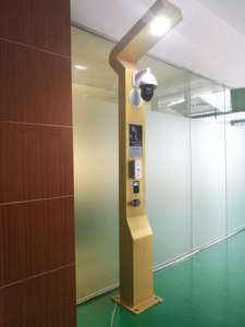 Nuevo estilo Wifi Cctv inteligente Luz de <span class=keywords><strong>calle</strong></span> con cámara - Product Image 4