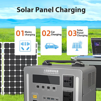 Prix de gros d'usine panneaux solaires portables 800W 1500W 3000W système de stockage d'énergie de générateur d'énergie solaire à usage domestique