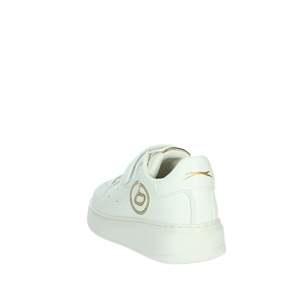 Balducci Sport Sneakers pour filles Blanc Or BS563D Chaussures tendance en toile - Product Image 2