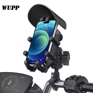 Veiligheidsslot Aluminium Motorfiets Cel Ondersteuning Mobiele Houder Voor Motorfiets Met Cover - Product Image 6