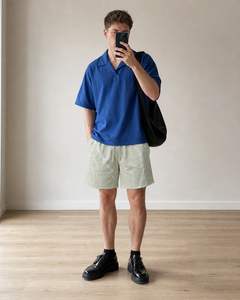 Shorts en coton imprimé pour hommes, coupe ample, décontractés, pour l'été, pour dormir, OEM ODM, faible MOQ - Product Image 6