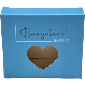 Venta al por mayor de lentes de contacto de colores, diseño de ventana de amor transparente, logotipo propio, estuches para lentes de contacto transparentes, lentes de contacto - Product Image 2