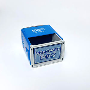 Automatic Plastic Seal Stamping <strong>Maker</strong> for Office 60*40mm Rectangle Rubber Self-Inking Stamp with Personal <strong>Logo</strong> for Notary Papers - Product Image 5