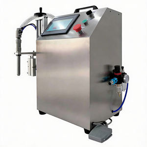 เครื่องบรรจุขวดแบบปั๊มเกียร์ตั้งโต๊ะ ราคาโรงงาน สำหรับน้ำมันปรุงอาหาร/นม/เครื่องดื่ม/น้ำดื่ม - Product Image 3