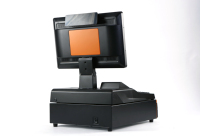 Système de point de vente tactile de bureau personnalisable Cashcow C558 avec ordinateur Win7/8/10, Wi-Fi 6, écran capacitif, caisse enregistreuse complète