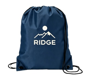 Custom Size Polyester <b>Drawstring</b> <b>Backpack</b> Custom Silk Print Logo Waterproof <b>Drawstring</b> Sports <b>Backpack</b> for Outdoor Activities - Product Image 1