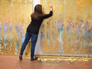 <span class=keywords><strong>Feuille</strong></span> d'or Offre Spéciale en <span class=keywords><strong>rouleau</strong></span> 0.15x75 mètres <span class=keywords><strong>feuille</strong></span> d'or pour la peinture <span class=keywords><strong>feuille</strong></span> de <span class=keywords><strong>cuivre</strong></span> cadre décoration artisanat plaqué or - Product Image 5