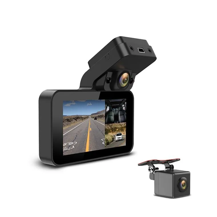 Venta caliente Mini cámara oculta de tres lentes Gran memoria 128 G Dash Cam para Nissan FRONTIER