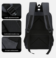 Sac à dos pour ordinateur portable de voyage, grande capacité, résistant à l'usure, avec logo personnalisé, pour le bureau, la mode, les affaires, pour un usage quotidien
