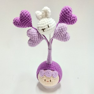 Bán Buôn Nhà Máy Trực Tiếp Osmanthus Tulip Dệt Kim Bánh Bao Chất Lượng Cao Handmade Phục Sinh Trang Trí Đối Tượng Nghệ Thuật Sáng Tạo Deco - Product Image 3