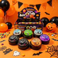 Jouet anti-stress 8,5 cm Halloween Dumpling Squishy TPR Boîte mystère Marque JY 14+ Filles Garçons Cadeau de fête Vente en gros