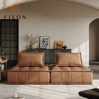 Meubles de salon modernes pour la maison, ensemble de canapés sectionnels de luxe, design européen, canapé en cuir pour le bureau, l'école, style antique