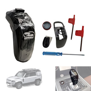 Manijas de cristal interiores automotrices, perilla de cambio de marchas, palanca de cambios para Land Rover Defender 90 110 2020 2024 - Product Image 1