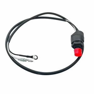 ISURE Offre Spéciale usine interrupteur d'arrêt d'urgence pour moteurs <span class=keywords><strong>hors</strong></span>-<span class=keywords><strong>bord</strong></span> interrupteur de coupure avec lanière d'attache de sécurité fournitures marines - Product Image 2